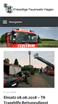 Mobile Screenshot of freiwillige-feuerwehr-hagen.de